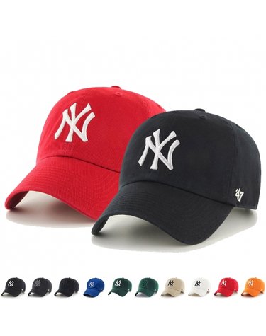 47브랜드 MLB모자 NY양키스 빅로고 볼캡