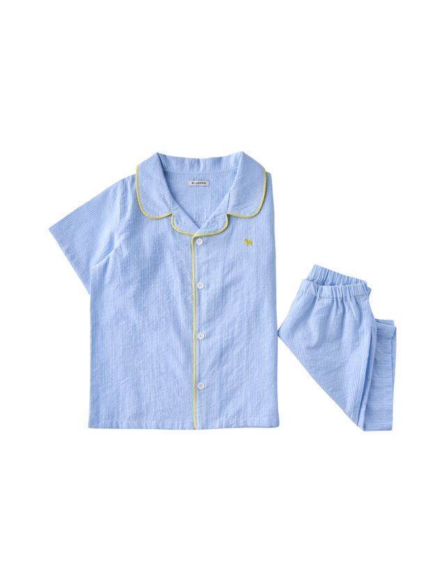 블루독 [블루독]베이직STRIPE파자마 (25930-542-09) 착용컷