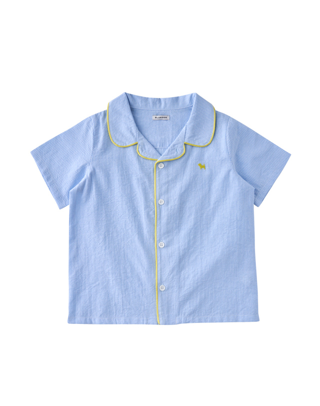 블루독 [블루독]베이직STRIPE파자마 (25930-542-09) 착용컷