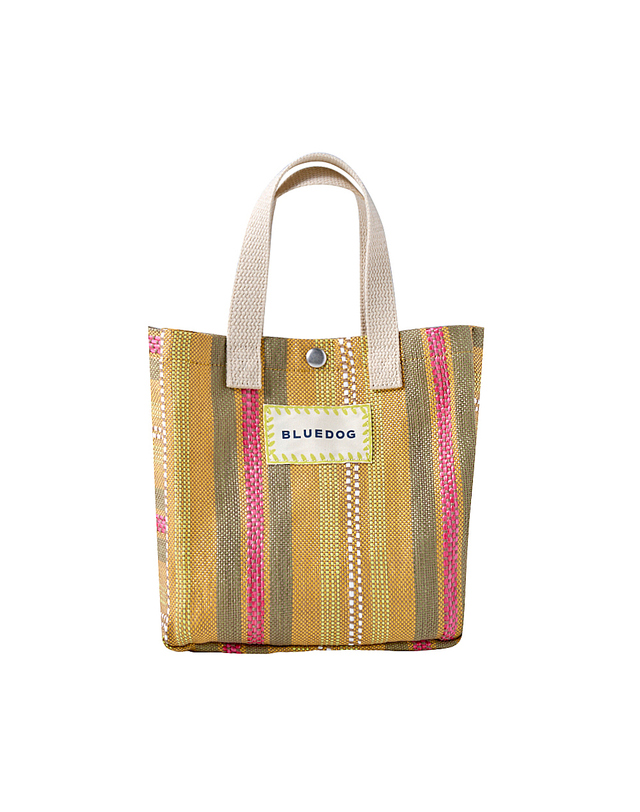 블루독 [블루독]블루독STRIPE미니비치백 (25319-832-02) 착용컷