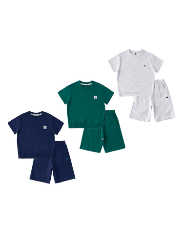 [블루독]트레이닝반팔상하세트 (269E0-672-03)