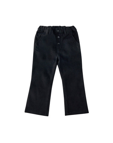 [블루독]스트레치 블랙 기모 팬츠 (25C15-410-54)