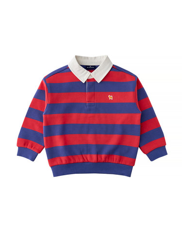 [블루독]STRIPE카라 기모 스웨트셔츠 (25C75-330-08)