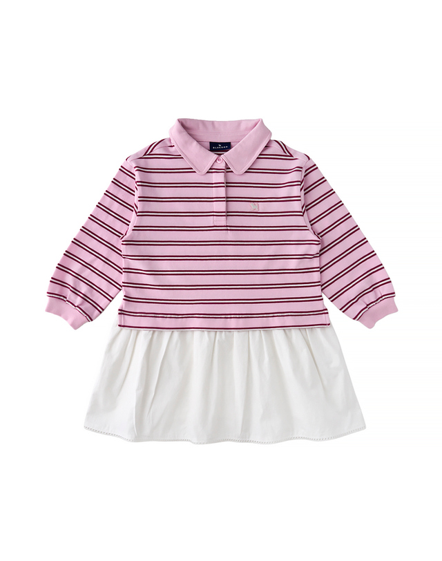 블루독 [블루독]퓨어B.STRIPE원피스 (26175-400-51) 착용컷