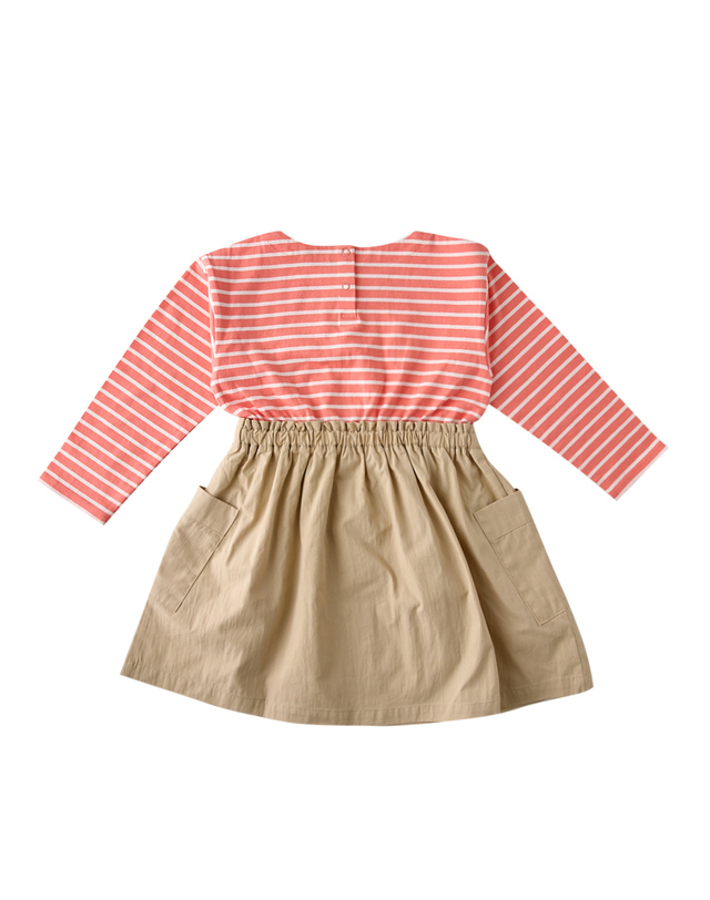 블루독 [블루독]퓨어B.STRIPE원피스 (25175-400-51) 착용컷