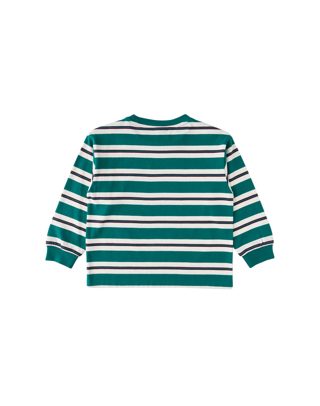블루독 [블루독]멀티STRIPE티셔츠 (25A35-330-02) 착용컷