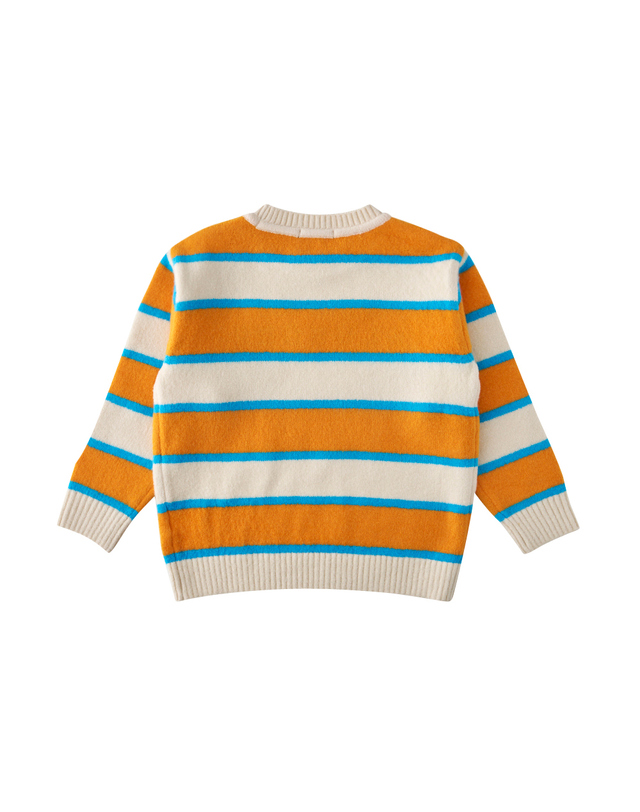 블루독 [블루독]멀티STRIPE 스웨터 (25C15-300-01) 착용컷