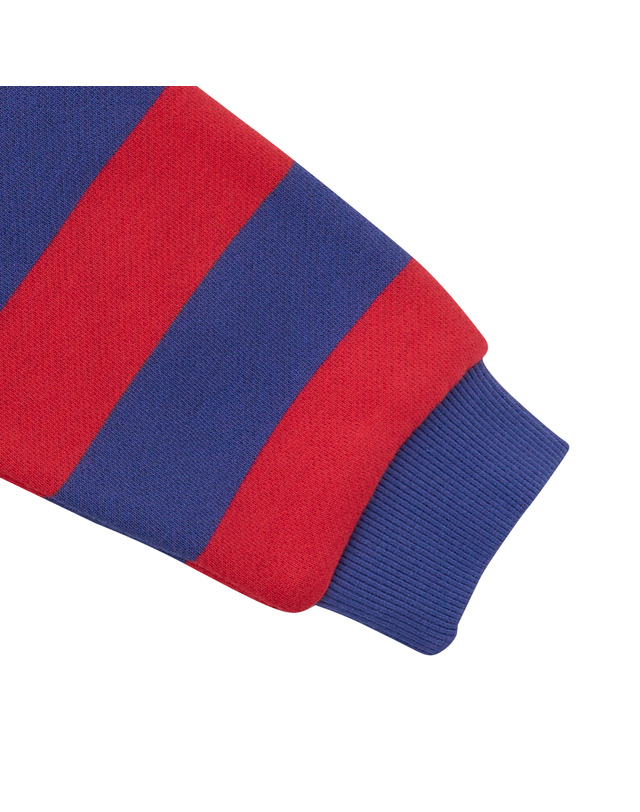 블루독 [블루독]STRIPE카라 기모 스웨트셔츠 (25C75-330-08) 착용컷
