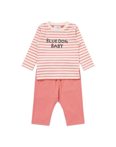 [블루독베이비]골지 STRIPE 상하세트B (45A70-672-16)