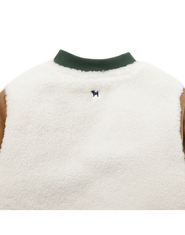 블루독베이비 [블루독베이비]컬러매치 FUR 점퍼 (45C14-113-03) 착용컷