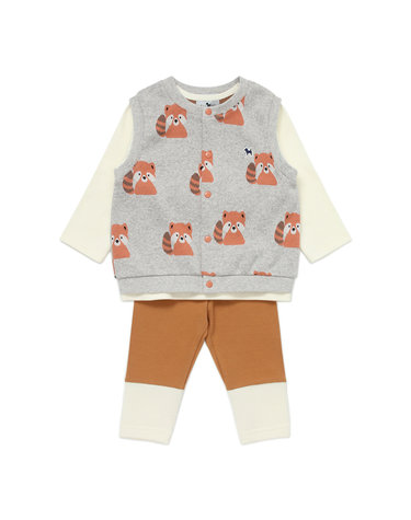 [블루독베이비]너구리 VEST 3SET (45A13-611-01)