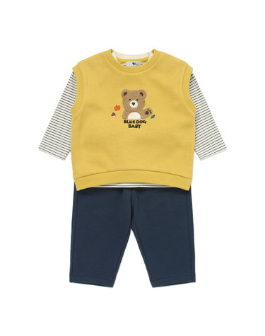 [블루독베이비]큐트베어 VEST 3SET (45A13-611-02)