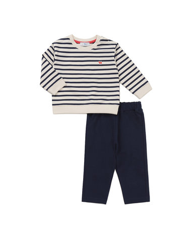 [블루독베이비]블루독 STRIPE 상하세트 (46A70-672-13)