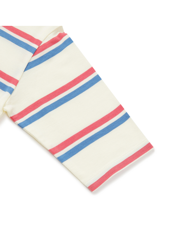 블루독베이비 [블루독베이비]컬러STRIPE 7부티셔츠 (46314-331-03) 착용컷