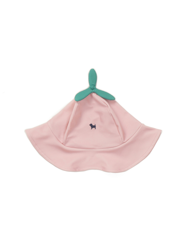 블루독베이비 [블루독베이비]딸기 올인원 수영복 (46370-621-01) 착용컷