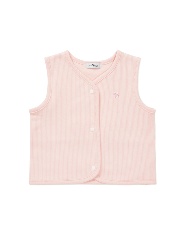 블루독베이비 [블루독베이비]말랑바니캐릭터VEST (46A70-030-07) 착용컷