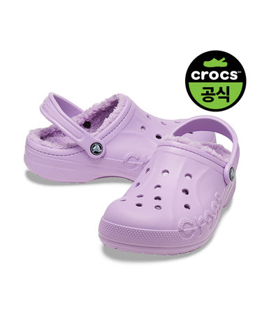 크록스 공용 BAYA LINED CLOG ORC (23FUCL205969)