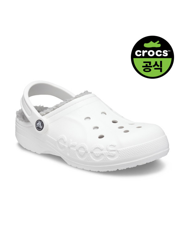 크록스 공용 BAYA LINED CLOG WLG (23FUCL205969) 착용컷
