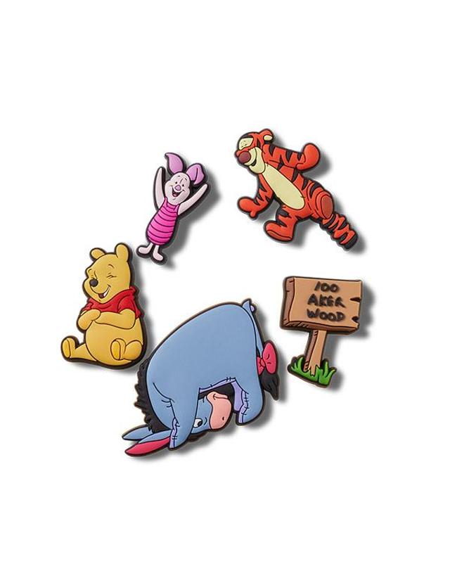 크록스 지비츠 WINNIE THE POOH 5PCK 착용컷