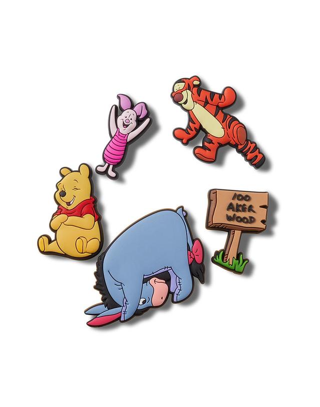 크록스 지비츠 WINNIE THE POOH 5PCK 착용컷