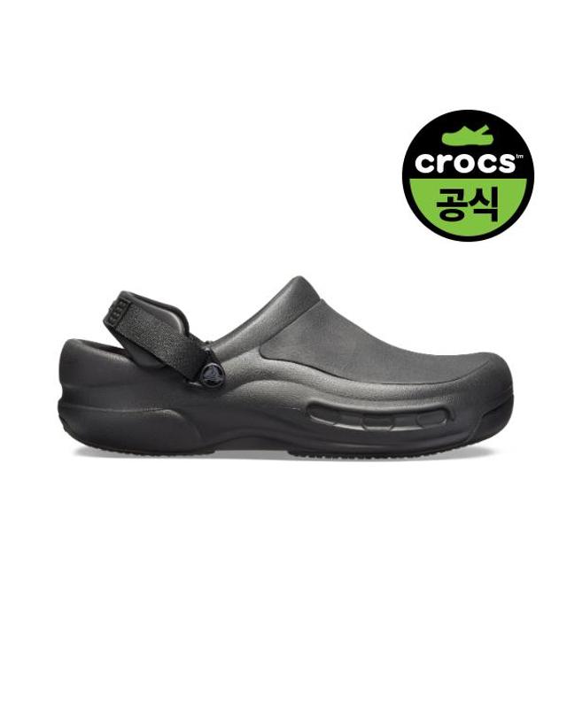 크록스 본사 공식 성인 BISTRO PRO WORK LITERIDE CLOG BK (26SUCL205669) 착용컷