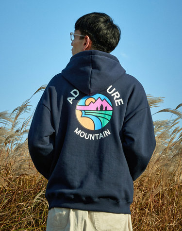 서클 마운틴 후드 티셔츠 FHT2030-Z / 4color