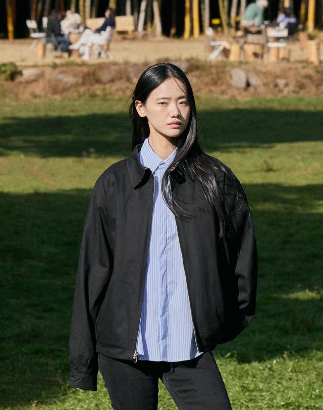 플루크 슬램로고 리버시블 블루종 자켓 FJK128 / 3color W 착용컷