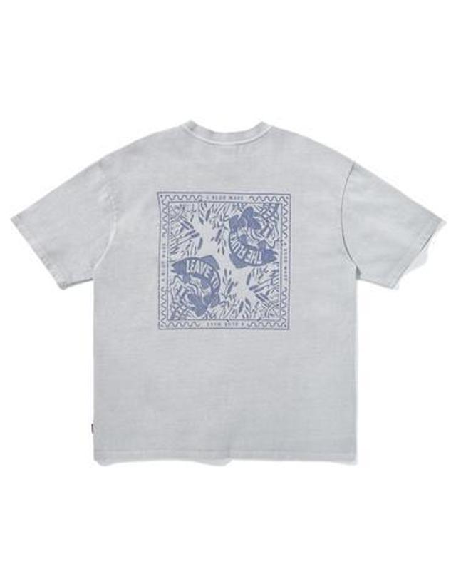 플루크 블루웨이브 피그먼트 반팔 티셔츠 FST733 / 4color 착용컷