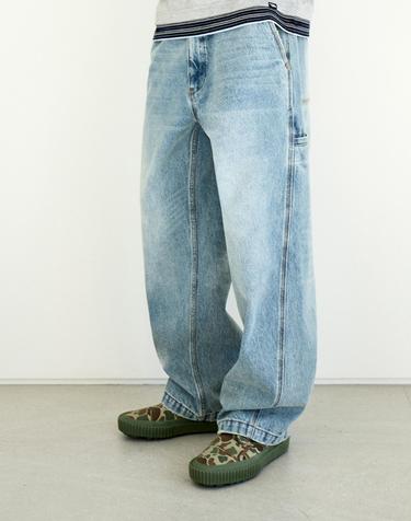 내추럴 커브드 데님 팬츠 FDP108 / 2Color