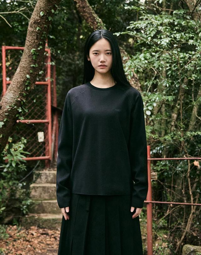 플루크 AQE 와플 롱슬리브 FLT134 / 4Color W 착용컷