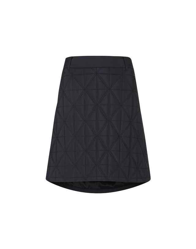 핑 여성 퀼팅 패딩 큐롯 스커트 착용컷