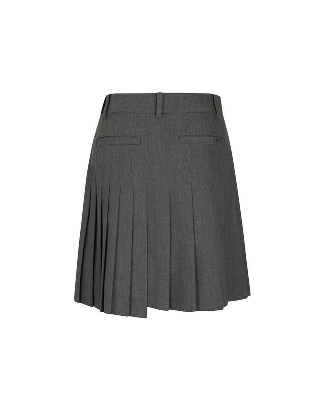 핑 여성 변형 플리츠 큐롯 스커트 착용컷