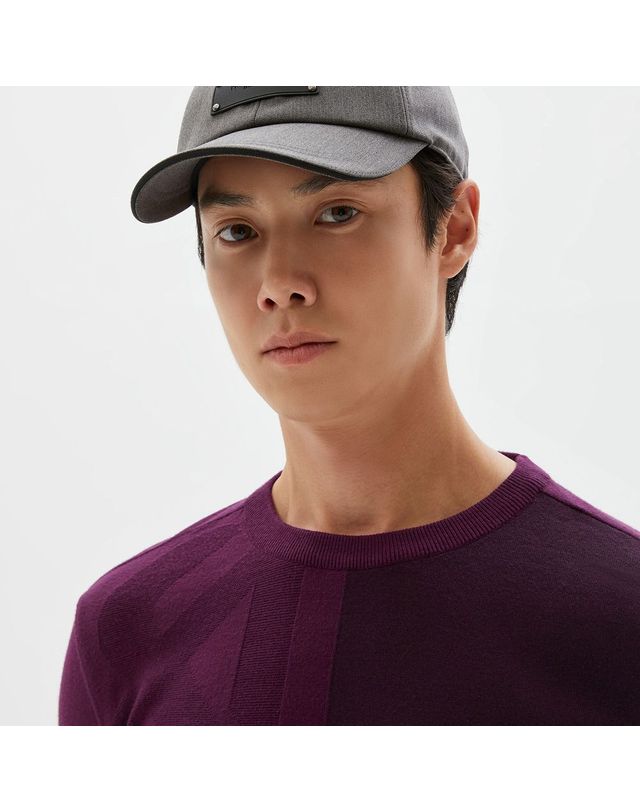 팬텀 남성 로고 와펜 패치 볼캡 착용컷