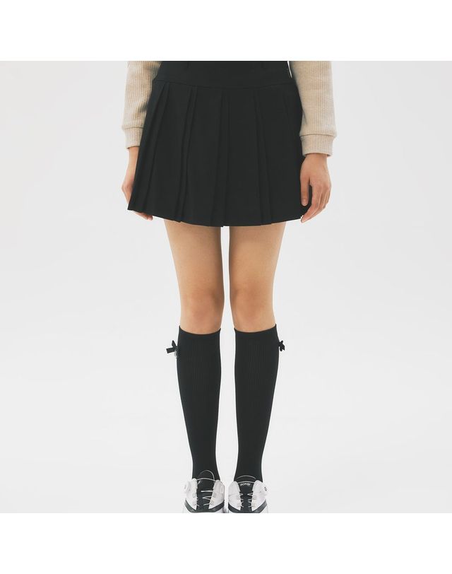 팬텀 여성 변형 플리츠 큐롯 스커트 착용컷