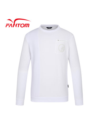[가격인하] 남성 메쉬 포켓 와플 조직 라운드 긴팔티셔츠