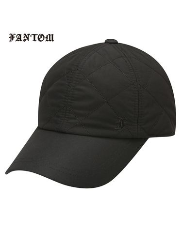 남성 로고 자수 퀼팅 볼캡