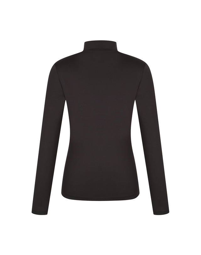 팬텀 여성 로고 프린트 약기모 반목 긴팔이너티셔츠 착용컷