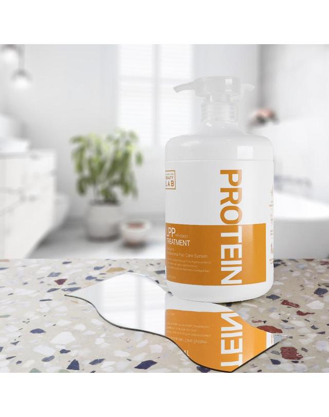 박준뷰티랩 LPP 단백질 트리트먼트 헤어팩 1000ml 착용컷