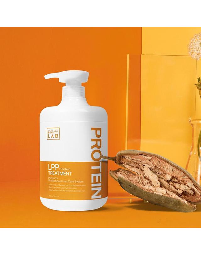 박준뷰티랩 LPP 단백질 트리트먼트 헤어팩 1000ml 착용컷