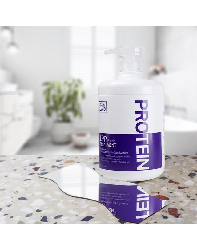 박준뷰티랩 LPP 단백질 트리트먼트 헤어팩 화이트머스크향 1000ml 착용컷