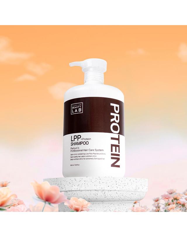 박준뷰티랩 LPP 단백질 약산성 샴푸 1000ml 착용컷