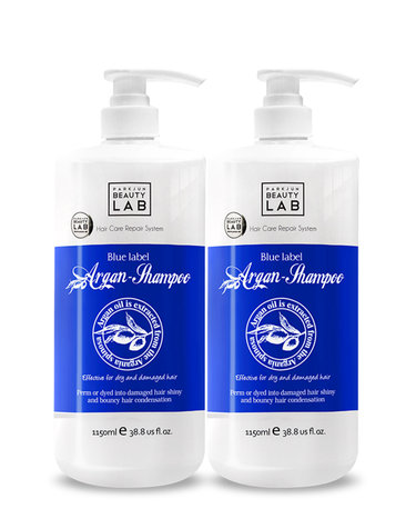 블루라벨 아르간 대용량 샴푸1150ml 2개