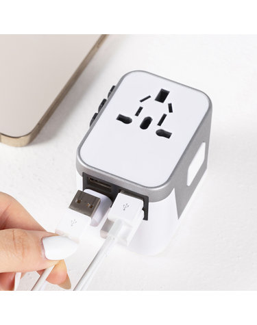 해외여행용멀티어댑터 콘센트 일본 태국 대만 싱가포르 플러그 탭 C타입 충전 USB A 4포트 돼지코 BT304B