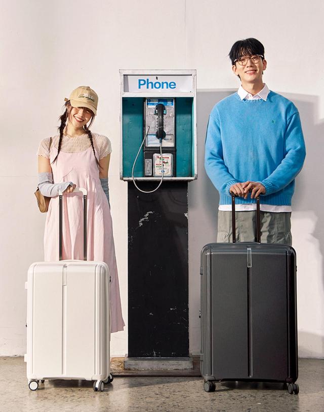 브라이튼 에던 20인치 24인치 28인치 여행용캐리어 기내용 기내반입 수화물 화물용 대형 여행가방 하드 가벼운 경량 튼튼한 확장형 러기지 착용컷