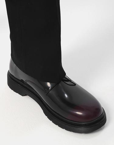 26Paco JC1316 Header Basic Derby Shoes Cherry Black 59.5