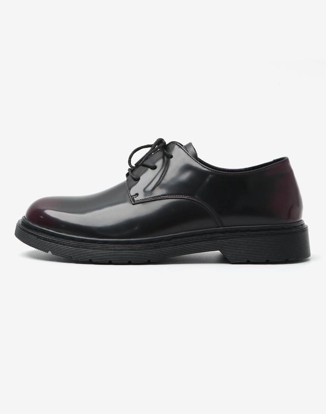 파스코로젠 26Paco JC1316 Header Basic Derby Shoes Cherry Black 59.5 착용컷