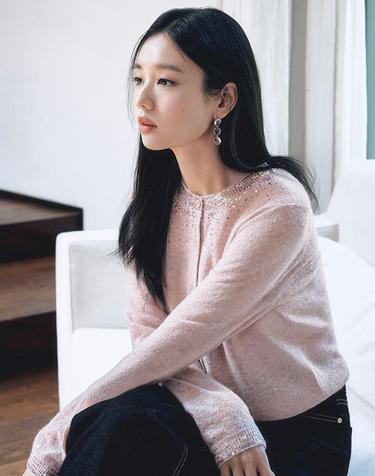 FW 알파카 블렌디드 시퀸 가디건
