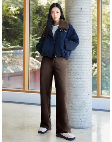 FW 마스터핏 리브렉스벨벳 기모데님+벨트