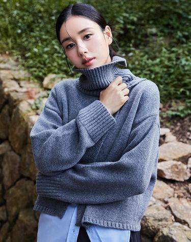 FW 울터틀 케이프 슬릿 풀오버
