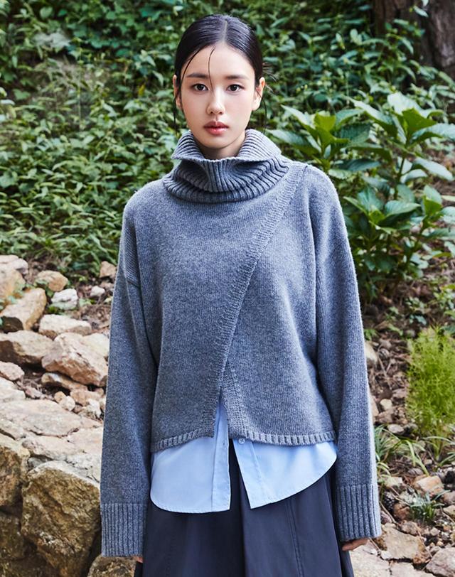 셀렙샵 에디션 셀렙샵에디션 피치가공 코튼100 셔츠 착용컷